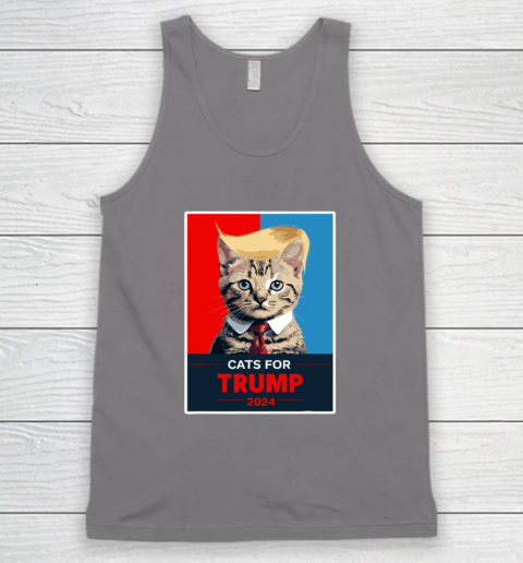 Cats For Trump 2024 Election Tank Top 5
