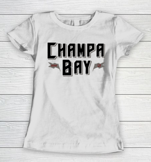 Champa Bay Tampa Bay Champions Super Bowl LV Women's T-Shirt