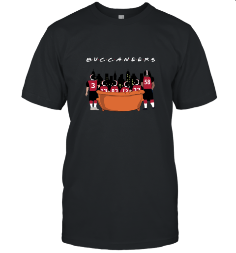 The Tampa Bay Buccaneers Together F.R.I.E.N.D.S NFL Unisex Jersey Tee