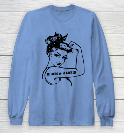 Biden Harris 2020  Joe Biden Kamala Harris Girl Empowerment Long Sleeve T-Shirt 8
