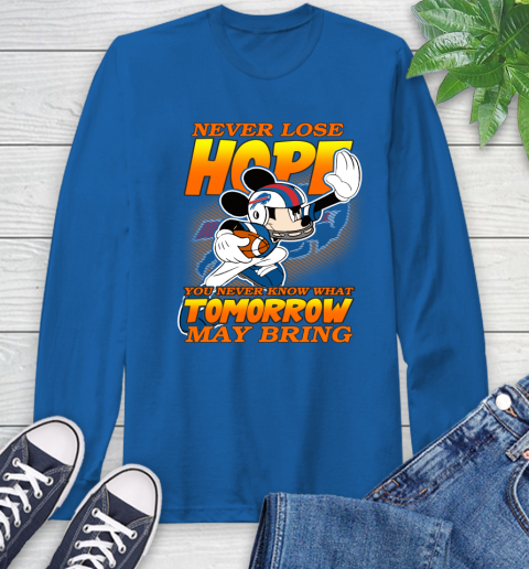 Buffalo Bills NFL Football Mickey Disney Never Lose Hope (1) Long Sleeve T-Shirt 10