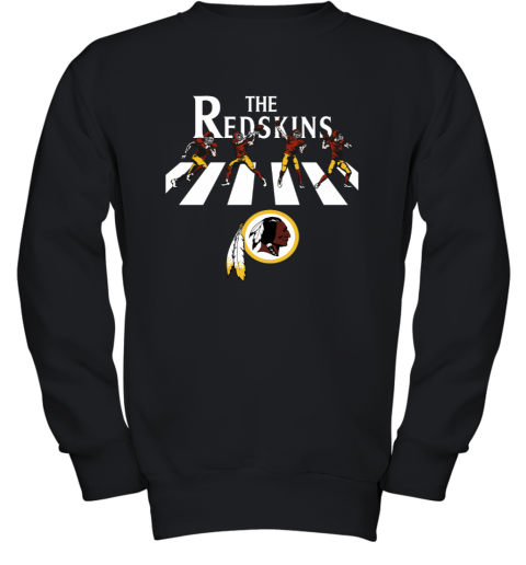 NFL Washington Redskins The Beatle Abbey Road Walk Youth Sweatshirt -  Rookbrand