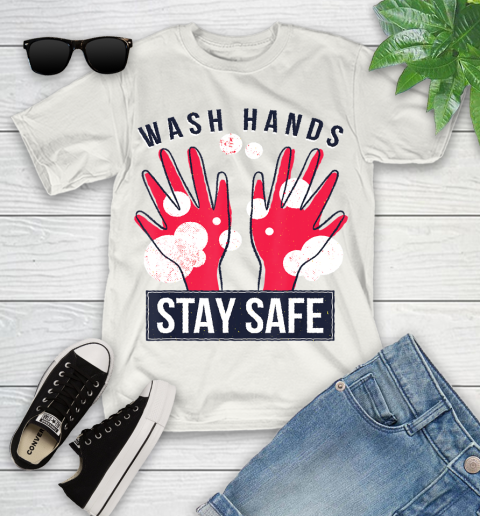 Nurse Shirt Wash your Hands and Stay Safe Virus Flu Funny Don't Panic T Shirt Youth T-Shirt