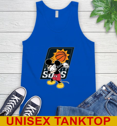 Phoenix Suns NBA Basketball Dabbing Mickey Disney Sports Tank Top 5
