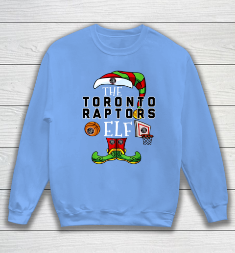 Toronto Raptors Christmas ELF Funny NBA Sweatshirt 8