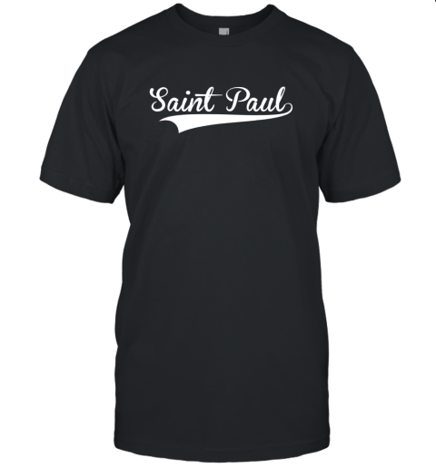SAINT PAUL Baseball Styled Jersey Shirt Softball Unisex Jersey Tee