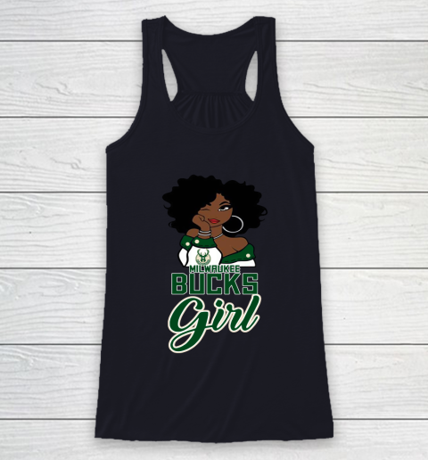 Milwaukee Bucks Girl NBA Racerback Tank 8