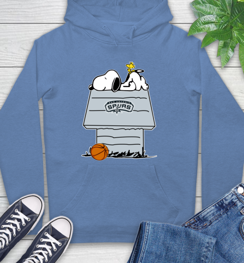 San Antonio Spurs NBA Basketball Snoopy Woodstock The Peanuts Movie Hoodie 11