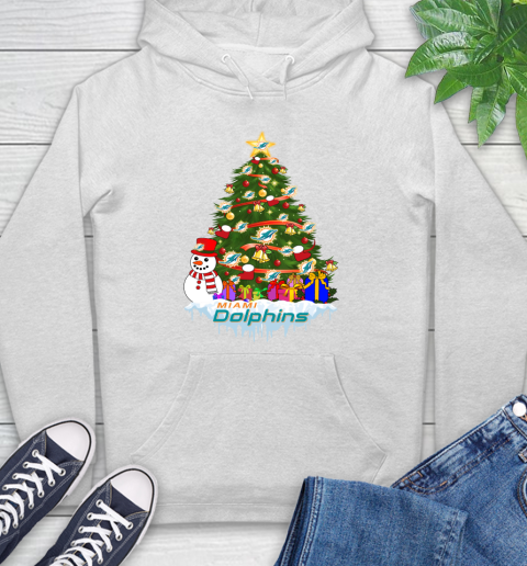 Miami Dolphins Merry Christmas NFL Football Sports Hoodie