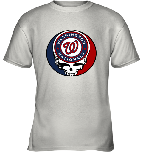 Washington Nationals The Grateful Dead Baseball MLB Mashup Youth T-Shirt