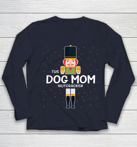 Dog Mom Nutcracker Family Matching Funny Gift Pajama Youth Long Sleeve 2