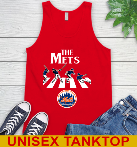MLB Baseball New York Mets The Beatles Rock Band Shirt Tank Top 5