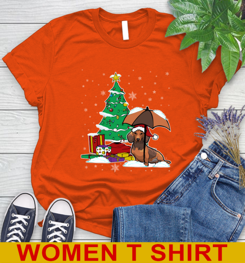 Dachshund Christmas Dog Lovers Shirts 87