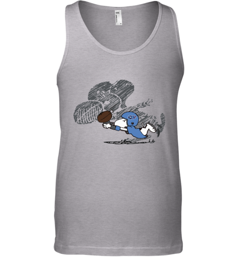 Tennessee Titans Snoopy Plays The Football Game Tank Top