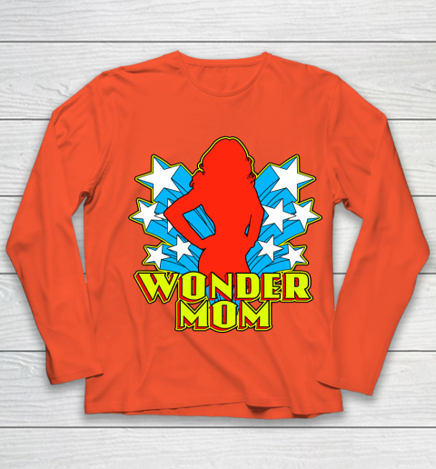 Wonder Mom Wonder Woman Youth Long Sleeve 3