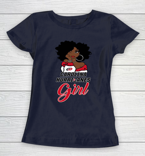Carolina Hurricanes Girl NHL Women's T-Shirt 4