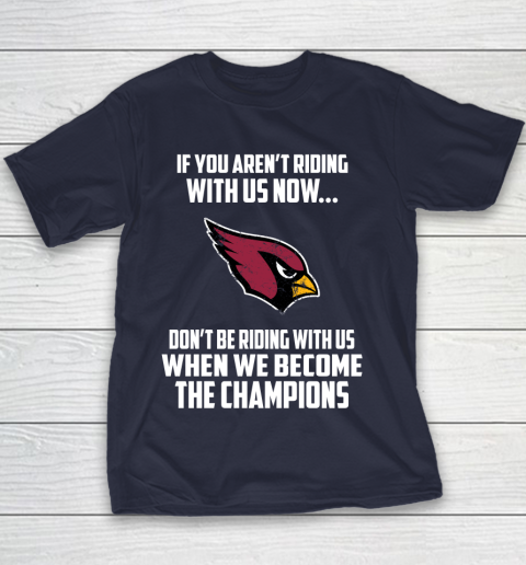 NFL Arizona Cardinals Football We Become The Champions Youth T-Shirt 2