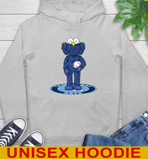MLB Baseball Tampa Bay Rays Kaws Bff Blue Figure Shirt Hoodie 6