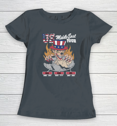 US Middle East Tour Iraq Iran AFG Women's T-Shirt 3
