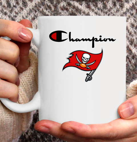 NFL Football Tampa Bay Buccaneers Champion Shirt Ceramic Mug 15oz