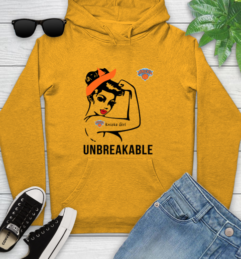 NBA New York Knicks Girl Unbreakable Basketball Sports Youth Hoodie 2
