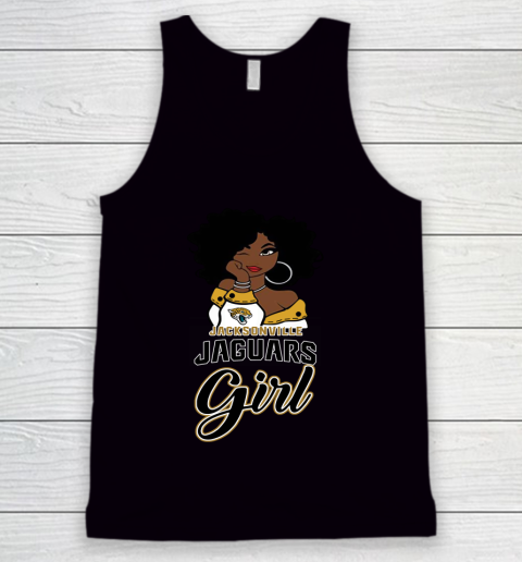 Jacksonville Jaguars Girl NFL Tank Top