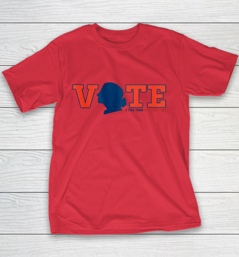 Vote Tell Them Ruth Sent You RBG Vote Shirt Notorious Youth T-Shirt 6
