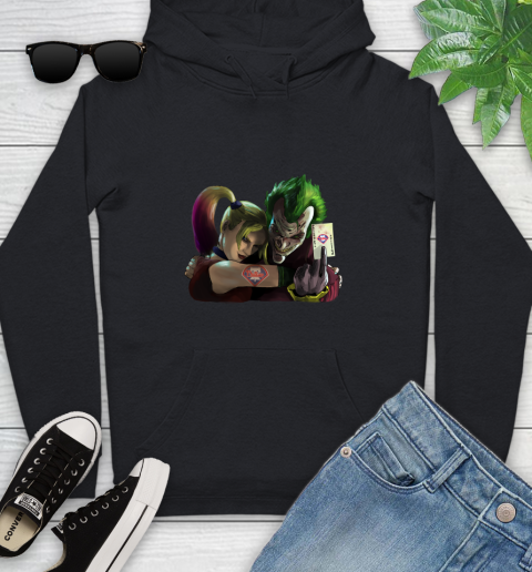 Philadelphia Phillies MLB Baseball Joker Harley Quinn Suicide Squad Youth Hoodie 2