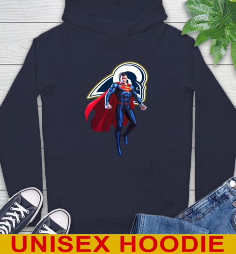 NFL Superman DC Sports Football Los Angeles Rams Hoodie 4