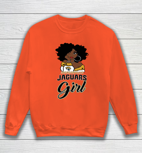 Jacksonville Jaguars Girl NFL Sweatshirt 4