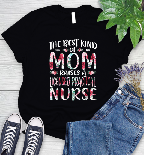 Nurse Shirt The Best Kind Of Mom LicensedPracticalNurse Mothers Day Gift T Shirt Women's T-Shirt