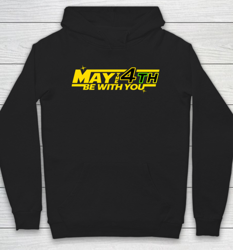 Star Wars Shirt MAY THE 4TH BE WITH YOU Funny Geek Nerd Hoodie