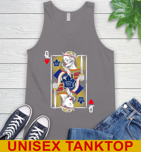 NHL Hockey Toronto Maple Leafs The Queen Of Hearts Card Shirt Tank Top 6