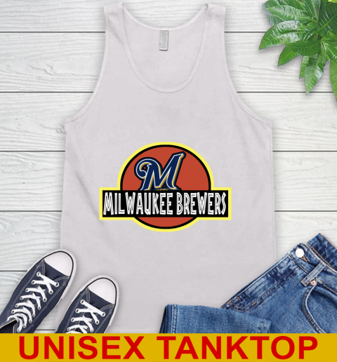 MLB Milwaukee Brewers Jurassic Park Dinosaur Movie Baseball Sports 70