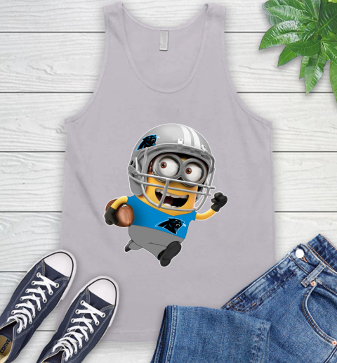 NFL Carolina Panthers Minions Disney Football Sports Tank Top 4