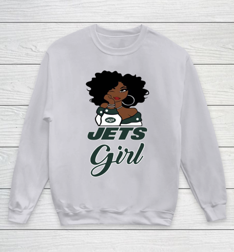 New York Jets Girl NFL Youth Sweatshirt 4