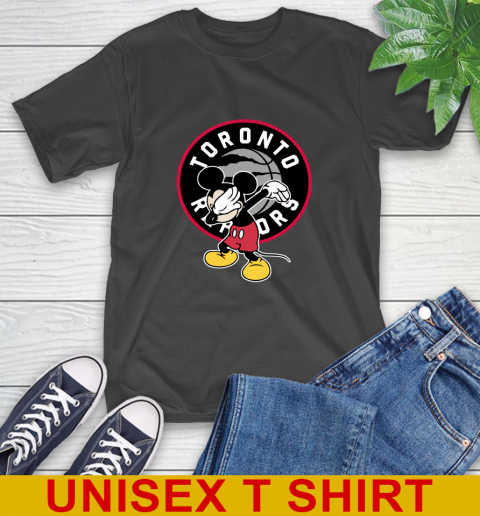 Toronto Raptors NBA Basketball Dabbing Mickey Disney Sports T-Shirt 2
