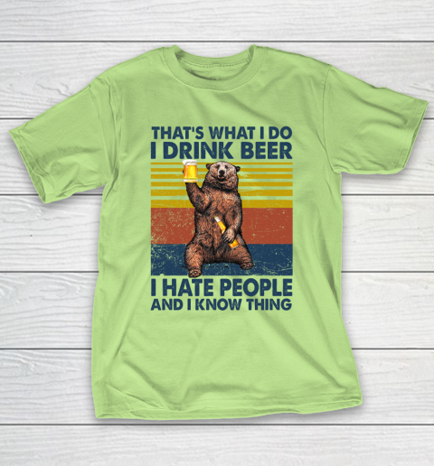 I Drink Beer And I Know Things Classic T-Shirt I Drink Beer And I Know Things Classic T-Shirt