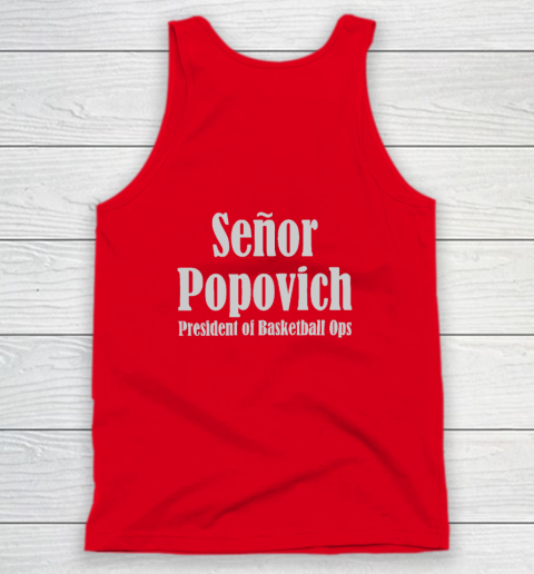 Coach Pop El Jefe (print on front and back) Tank Top 9