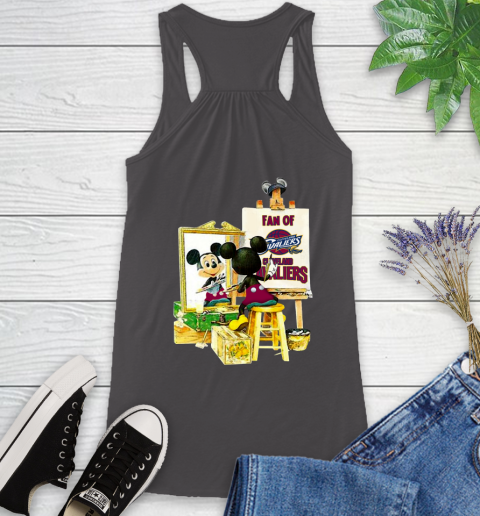 NBA Basketball Cleveland Cavaliers Mickey Drawing Shirt 45