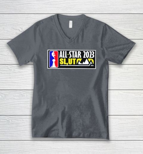 The NBA All Star 2023 SL UT Shirt Salt Lake Utah V-Neck T-Shirt 3