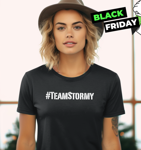 Team Stormy White Logo Women's T-Shirt