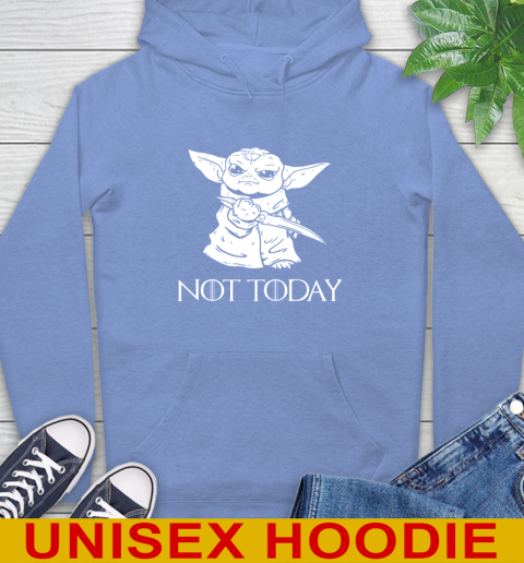 Not Today Game Of Thrones Star Wars Baby Yoda Shirt 23
