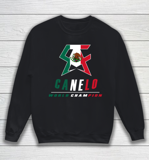 Canelo alvarez World Champion Mexico Sweatshirt