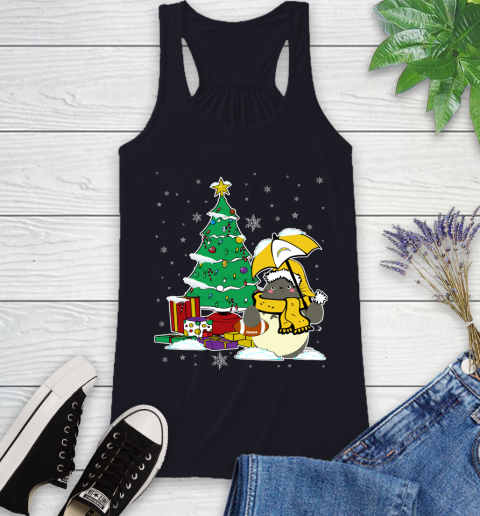Los Angeles Chargers NFL Football Cute Tonari No Totoro Christmas Sports Racerback Tank 9