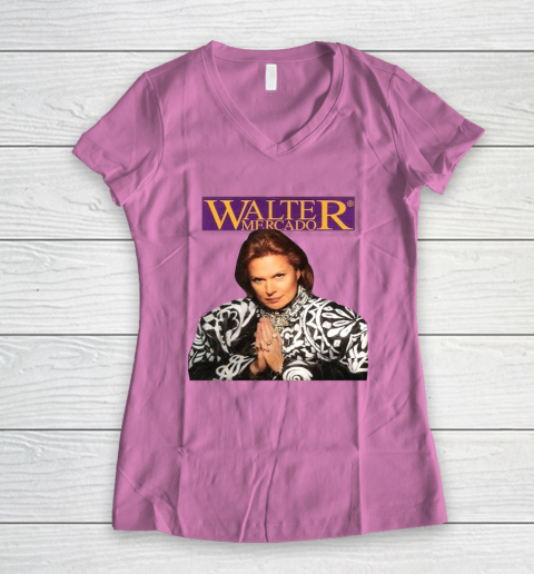 Walter Mercado Women's V-Neck T-Shirt 8