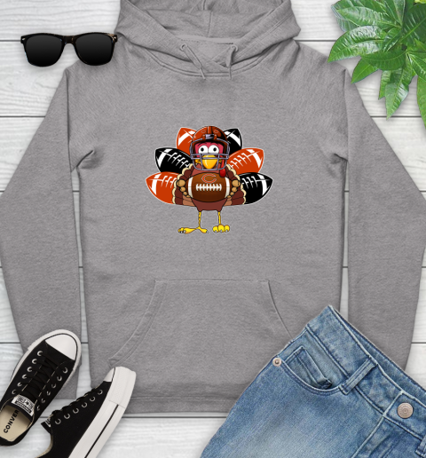 Chicago Bears Turkey Thanksgiving Day Youth Hoodie 6