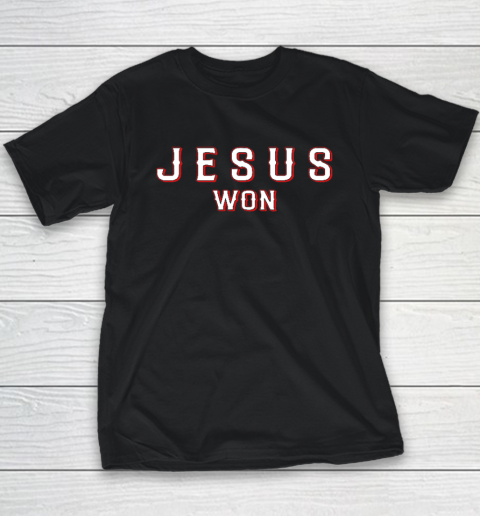 Jesus Won Texas Youth T-Shirt