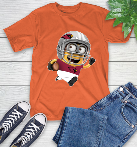 NFL Arizona Cardinals Minions Disney Football Sports T-Shirt 5