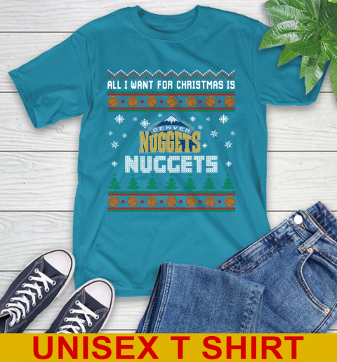 NBA Basketball All I Want For Christmas Is Denver Nuggets 9